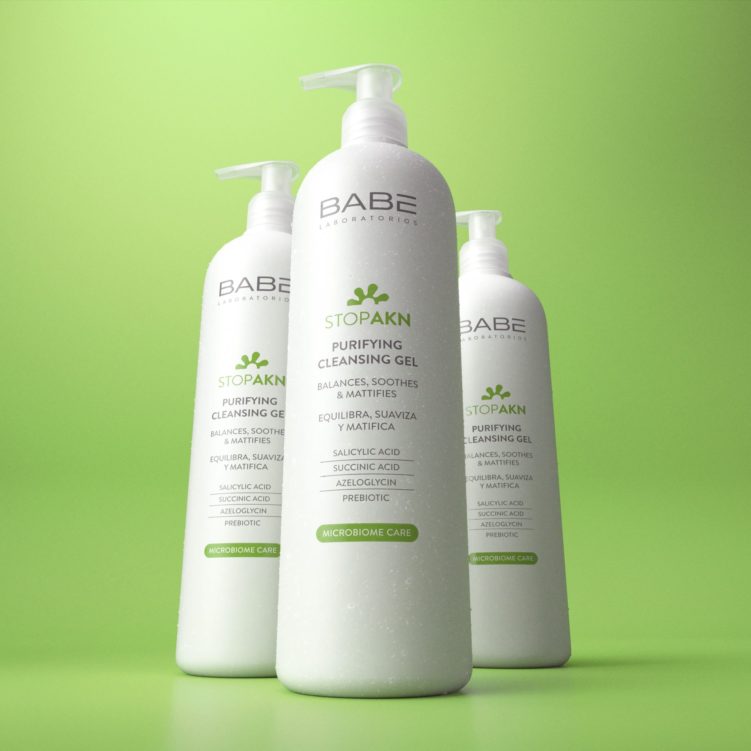 Очищуючий гель для жирної та проблемної шкіри / microbiome friendly, 400 мл - Image 2